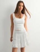 Neo Noir - Hvit - Robby S Voile Skirt