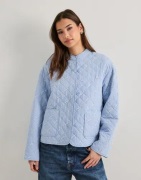 Pieces - Blå - Pcrikke Quilted Jacket Noos