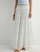 Neo Noir - Hvit - Felicia S Voile Skirt