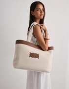 Malina - Beige - Monogram Grand Canvas Tote