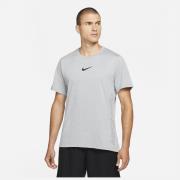 Nike Pro Trenings T-Skjorte Dri-FIT Burnout - Grå/Hvit/Sort