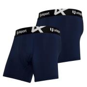 Unisport Athletic Boxer 2-Pakk - Navy