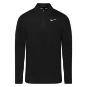 Nike Løpetrøye 1/2 Zip Dri-FIT Element - Sort/Sølv