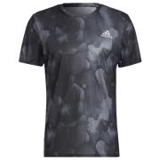adidas Trenings T-Skjorte Fast Graphic GFX - Sort/Sølv