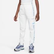 Nike Cargobukser NSW Repeat Fleece - Hvit/Blå Barn
