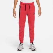 Nike Joggebukse NSW Tech Fleece 24 - Rød/Sort Barn