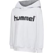 Hummel Go Cotton Logo Hettegenser - Hvit Barn