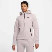 Nike Hettegenser NSW Tech Fleece 24 Windrunner - Lilla/Sort Dame