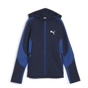 PUMA Hettegenser Evostripe Full Zip - Navy Barn