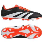 adidas Predator Club FxG Solar Energy - Sort/Hvit/Rød Barn