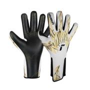 Reusch Keeperhanske Pure Contact Gold X GluePrint Strapless - Hvit/Gul...