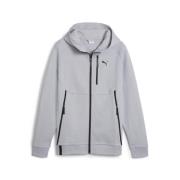 PUMA Hettegenser Pumatech Full Zip - Grå/Sort