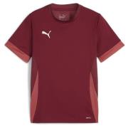 PUMA Trenings T-Skjorte teamGOAL - Burgunder/Hvit Barn