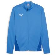 PUMA Treningsjakke teamGOAL - Electric Blue Lemonade/Hvit