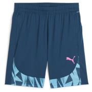 PUMA Treningsshorts IndividualFINAL - Navy/Bright Aqua/Rosa