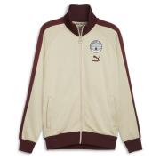 Manchester City Treningsjakke FtblHeritage T7 - Beige/Bordeaux