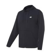 New Balance Hettegenser French Terry Full Zip - Sort