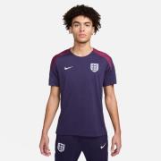 England Trenings T-Skjorte Dri-FIT Strike - Purple Ink/Rosewood/Hvit