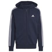 Adidas Essentials French Terry 3-Stripes Full-Zip Hoodie