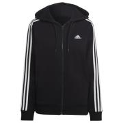 Adidas Essentials 3-Stripes French Terry Regular Full-Zip Hoodie