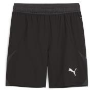 PUMA Shorts teamFINAL - Sort/Hvit/Flat Light Gray