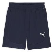 PUMA Treningsshorts teamFINAL - PUMA Navy/Sølv