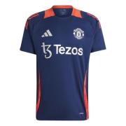 Manchester United Trenings T-Skjorte Tiro 24 - Night Indigo/Rød