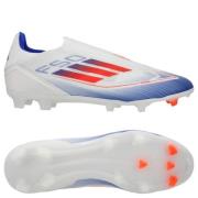 adidas F50 League Laceless FG/AG Advancement - Hvit/Rød/Lucid Blue