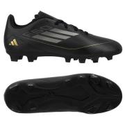 adidas F50 Club FxG Dark Spark - Sort/Sølv/Gull Barn