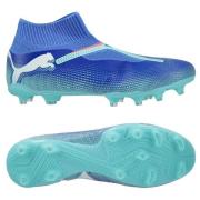 PUMA Future 7 Match + Laceless FG/AG Formula - Blå/Hvit/Electric Peppe...