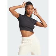 Adidas Lounge Ribbed Crop Tee