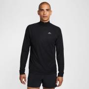 Nike Løpetrøye Dri-FIT Trail Midlayer HZ - Svart/Hvit