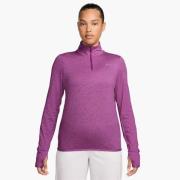 Nike Løpetrøye Swift Element Dri-FIT HZ - Hot Fuchsia/Sølv Dame