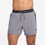 Nike Løpeshorts Dri-FIT Second Sunrise 5'' Brief - Grå/Sort