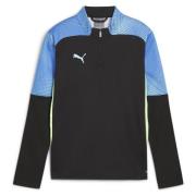 PUMA Treningsgenser IndividualFINAL 1/4 Glidelås - Sort/Fizzy Apple Ba...