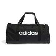 adidas Sportsbag Linear Duffel Medium - Sort/Hvit