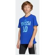 Adidas Messi Name and Number Graphic Tee Kids