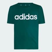 Adidas Essentials Linear Logo Cotton Slim Fit Tee