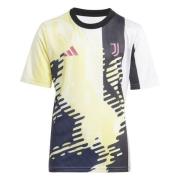 Juventus Trenings T-Skjorte Pre Match - Pure Sulfur/Sort/Navy Barn