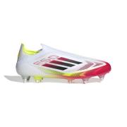 adidas F50 Elite Laceless SG Pure Victory - Hvit/Sort/Gul