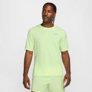 Nike Løpe t-skjorte Dri-FIT ADV Solar Chase - Neon/Sort