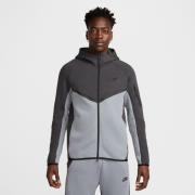 Nike Hettegenser Tech Fleece 24 FZ - Grå/Sort