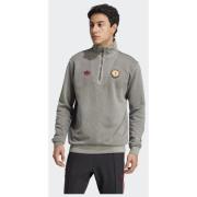 Adidas Original Manchester United Terrace Icons Half-Zip Top