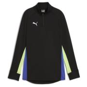 PUMA Treningsskjorte IndividualBlaze 1/4 glidelås - PUMA Svart/Fizzy A...