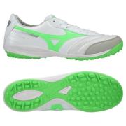 Mizuno Morelia Sala Elite TF Frontier - Hvit/Neon Grønn/Sølv