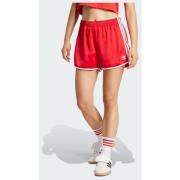 adidas Løpeshorts Adicolor 3-Stripes Sprinter - rød/Hvit