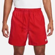 Nike Shorts Club Woven Flow - Rød/Hvit