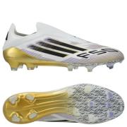 adidas F50 Elite Laceless FG Road to Glory - Fottøy Hvit/Svart/Gull Me...