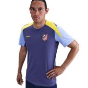 Atletico Madrid Trenings T-Skjorte Dri-FIT Strike - Lilla/Gul