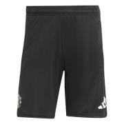 Manchester United Treningsshorts Tiro 25 - Svart/Aurora plomme